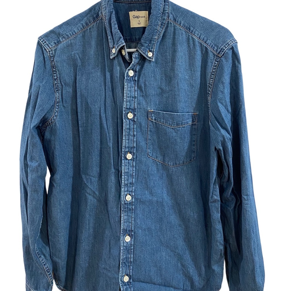 Gap Women’s Denim Jean Shirt Size Small